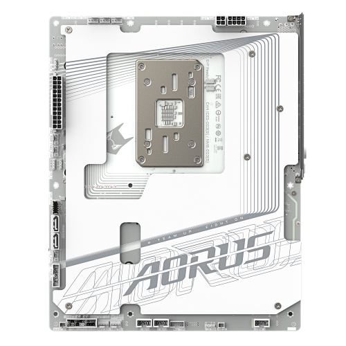 GIGABYTE X870 AORUS STEALTH ICE Placa Base – Compatible con procesadores AMD Ryzen 9000, VRM digital de 16+2+2 fases, hasta 8200 MHz DDR5 (OC), 2 x PCIe 5.0 + 2 x PCIe 4.0, Wi-Fi 7, LAN 5 GbE, USB 4 - imagen 3