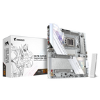 GIGABYTE X870 AORUS TACHYON ICE Placa Base – Compatible con procesadores AMD Ryzen 9000, VRM digital de 18+2+2 fases, hasta 9600 MHz DDR5 (OC), 1 x PCIe 5.0 + 2 x PCIe 4.0, Wi-Fi 7, LAN 5 GbE, USB 4 - imagen 1