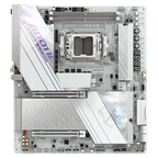 GIGABYTE X870 AORUS TACHYON ICE Placa Base – Compatible con procesadores AMD Ryzen 9000, VRM digital de 18+2+2 fases, hasta 9600 MHz DDR5 (OC), 1 x PCIe 5.0 + 2 x PCIe 4.0, Wi-Fi 7, LAN 5 GbE, USB 4 - imagen 2