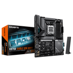 GIGABYTE X870E EAGLE X3D WIFI7 Placa Base – Compatible con CPUs AMD Ryzen 9000, VRM digital de 14+2+2 fases, hasta 9000 Hz DDR5 (OC), 1× PCIe 5.0 + 3× PCIe 4.0, Wi-Fi 7, LAN 5 GbE, USB 4 - imagen 1