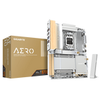 GIGABYTE X870E AERO X3D WOOD Placa Base - Compatible con procesadores AMD Ryzen 9000, VRM digital de 16+2+2 fases, hasta 9000Hz DDR5 (O.C.), 2xPCIe 5.0 + 2xPCIe 4.0, Wi-Fi 7, LAN 5GbE, USB 4 - imagen 1