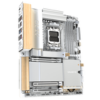 GIGABYTE X870E AERO X3D WOOD Placa Base - Compatible con procesadores AMD Ryzen 9000, VRM digital de 16+2+2 fases, hasta 9000Hz DDR5 (O.C.), 2xPCIe 5.0 + 2xPCIe 4.0, Wi-Fi 7, LAN 5GbE, USB 4 - imagen 3