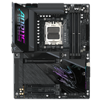 GIGABYTE X870E AORUS PRO X3D Placa Base - Compatible con procesadores AMD Ryzen 9000, VRM digital de 18+2+2 fases, hasta 9000MHz DDR5 (O.C.), 2xPCIe 5.0 + 2xPCIe 4.0, Wi-Fi 7, LAN 5GbE, USB 4 - imagen 2