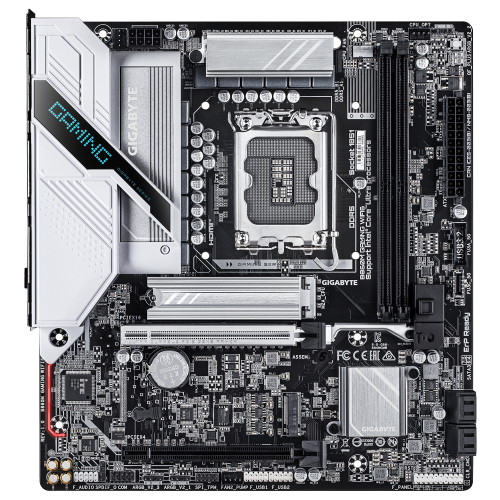 GIGABYTE B860M GAMING WIFI6 Placa Base - Intel Core Ultra Series CPUs, 8+1+2 Phases VRM, hasta 9066MHz DDR5, 1xPCIe 5.0 + 1xPCIe 4.0 M.2, 2.5GbE LAN, WIFI 6, USB 3.2 Gen 1 - imagen 2
