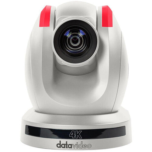 DATAVIDEO 4K PTZ CAM W AT, NDI, 30X ZOOM, WHITE (PTC-325W)-(7000-3126)