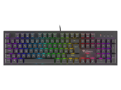 GENESIS THOR 300 teclado Juego USB QWERTY Portugués Negro - imagen 2