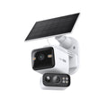 TP-LINK TAPO C645D KIT SOLAR-POWERED DUAL-LENS PAN/TILT SECURITY CAMERA KIT SPEC:2K 3MP(2304×1296)&2K 3MP(2304×1296), 2.4 G&5GHZ, 10000MAH RECHARGEABLE LITHIUM-ION BATTERY, SOLAR PANEL(5.2V, 2.5W) - imagen 1