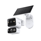 TP-LINK TAPO C645D KIT SOLAR-POWERED DUAL-LENS PAN/TILT SECURITY CAMERA KIT SPEC:2K 3MP(2304×1296)&2K 3MP(2304×1296), 2.4 G&5GHZ, 10000MAH RECHARGEABLE LITHIUM-ION BATTERY, SOLAR PANEL(5.2V, 2.5W) - imagen 2