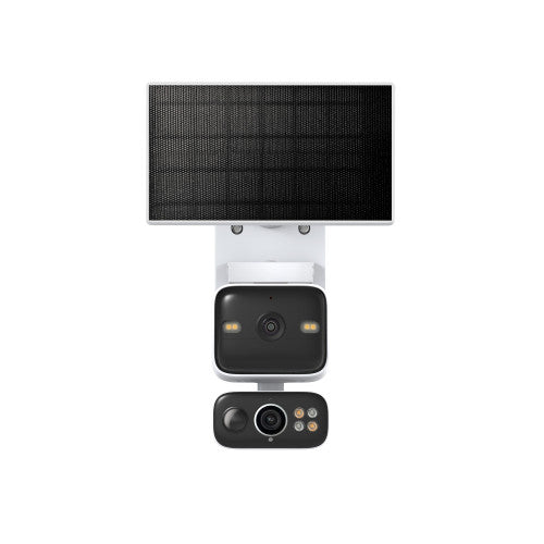 TP-LINK TAPO C645D KIT SOLAR-POWERED DUAL-LENS PAN/TILT SECURITY CAMERA KIT SPEC:2K 3MP(2304×1296)&2K 3MP(2304×1296), 2.4 G&5GHZ, 10000MAH RECHARGEABLE LITHIUM-ION BATTERY, SOLAR PANEL(5.2V, 2.5W) - imagen 3