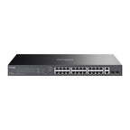 TP-LINK ES228GP OMADA 28-PORT GIGABIT EASY MANAGED SWITCH WITH 24-PORT POE+ PORT: 24× GIGABIT POE+ PORTS, 2X GIGABIT NON-POE PORTS, 2× GIGABIT SFP PORTS - imagen 1