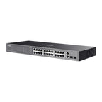 TP-LINK ES228GP OMADA 28-PORT GIGABIT EASY MANAGED SWITCH WITH 24-PORT POE+ PORT: 24× GIGABIT POE+ PORTS, 2X GIGABIT NON-POE PORTS, 2× GIGABIT SFP PORTS - imagen 3
