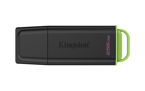 Kingston Technology DataTraveler 256GB Portátil USB 3.2 Gen 1 Exodia Negro + Verde - imagen 1