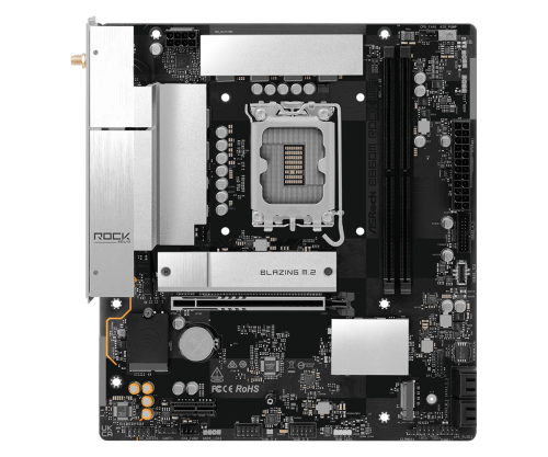 Asrock B860M Rock WiFi Intel B860 LGA 1851 (Socket V1) micro ATX - imagen 3