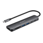 Ewent EW1152 base para portátil y replicador de puertos Alámbrico USB 3.2 Gen 1 (3.1 Gen 1) Type-C Gris - imagen 1