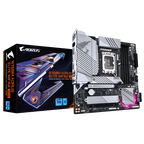 GIGABYTE B760M AORUS ELITE WIFI6E GEN5 Placa Base – Compatible con procesadores Intel Core 14ª generación, VRM digital de 12+1+1 fases, hasta 5600 MHz DDR5, 2 x M.2 PCIe 4.0, Wi-Fi 6E, LAN 2.5 GbE, USB 3.2 Gen 2x2 - imagen 1