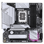 GIGABYTE B760M AORUS ELITE WIFI6E GEN5 Placa Base – Compatible con procesadores Intel Core 14ª generación, VRM digital de 12+1+1 fases, hasta 5600 MHz DDR5, 2 x M.2 PCIe 4.0, Wi-Fi 6E, LAN 2.5 GbE, USB 3.2 Gen 2x2 - imagen 2