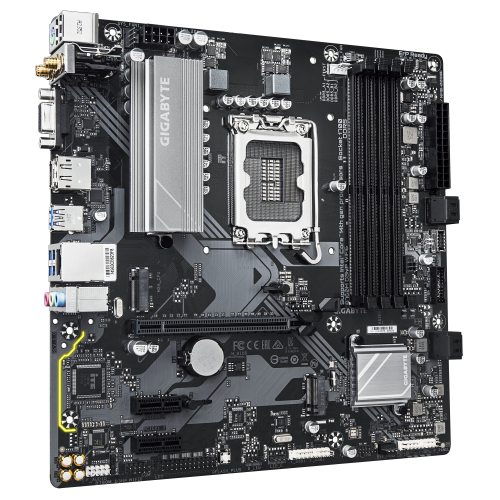 GIGABYTE B760M D3HP WIFI6 Placa base - Compatible con procesadores Intel Core 14ª generación, VRM digital de 4+1+1 fases, hasta 5600 MHz DDR5, 2x M.2 PCIe 4.0, Wi-Fi 6, LAN GbE, USB 3.2 Gen 1 - imagen 3