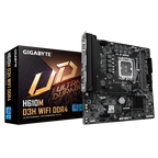 GIGABYTE H610M D3H WIFI DDR4 Placa Base – Compatible con procesadores Intel Core 14ª generación, VRM de 6+1+1 fases, hasta 3200 MHz DDR4, 2xPCIe 3.0 M.2, Wi-Fi 5, LAN 1 GbE, USB 3.2 Gen 1 - imagen 1