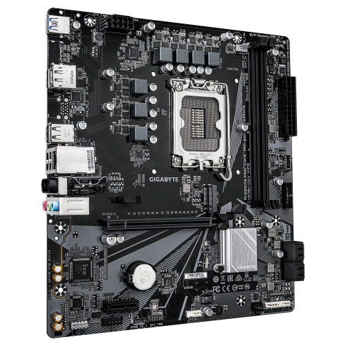 GIGABYTE H610M D3W WIFI6 Placa Base - Compatible con procesadores Intel Core de 14ª generación, VRM de 5+1+1 fases, hasta 5600MHz DDR4, 1xPCIe 3.0 M.2, Wi-Fi 6, LAN 1GbE, USB 3.2 Gen 1 - imagen 3