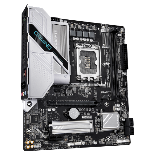 GIGABYTE H810M GAMING WIFI6 Placa base - Procesadores Intel Core Ultra (Serie 2), VRM de 4+1+2 fases, hasta 6400 MHz DDR5, 1xPCIe 4.0 M.2, LAN 2.5GbE, WIFI 6, USB 3.2 Gen 1 - imagen 3