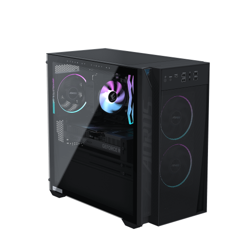 GIGABYTE AORUS PRIME 3 PC de Escritorio Gaming - AMD Ryzen 7 9700X, RTX 5070 12GB, 32GB DDR5-SDRAM, 1000GB SSD, Windows 11 Home - imagen 1