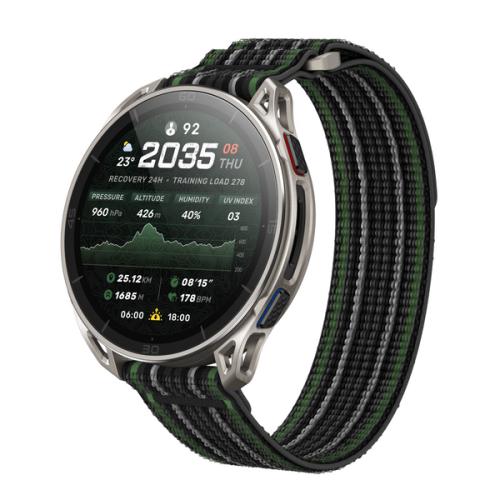 Amazfit Cheetah 2 Ultra 3,81 cm (1.5") AMOLED Digital 480 x 480 Pixeles Pantalla táctil Titanio Wifi GPS (satélite) - imagen 2