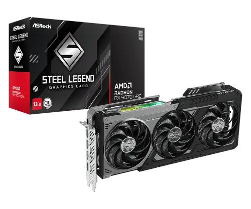 Asrock RX9070GRE SLD 12GO AMD Radeon RX 9070 GRE 12 GB GDDR6 - imagen 1