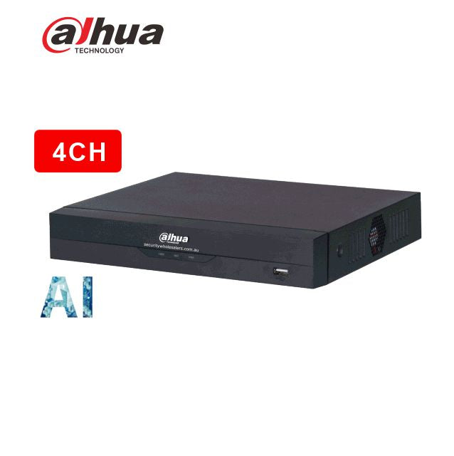 Grabador IP Dahua DHI-NVR4104HS-P-4KS3 4K 4 Canales