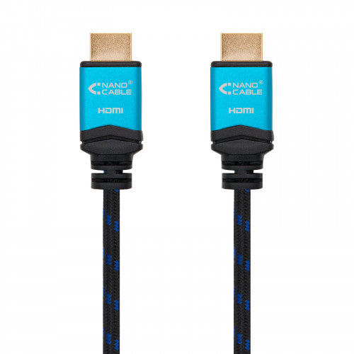 Nanocable Cable HDMI V2.0 4K@60GHz 18 Gbps A/M-A/M, negro, 10.0 m. - imagen 2
