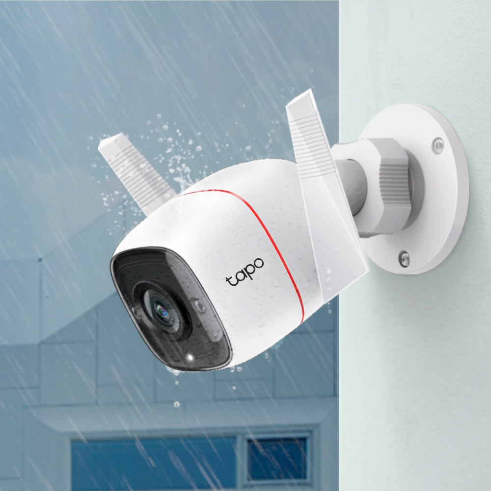 Imagen de TP-Link Cámara Wi-Fi Exterior TC65 3MP Visión Nocturna Detección de Movimiento