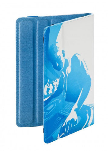 Varios Ziron ZR112 funda para tablet 20,3 cm (8") Folio Azul, Blanco - imagen 2