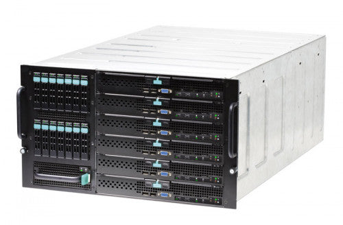Intel MFSYS25V2 carcasa de ordenador Estante Negro, Gris 1000 W - imagen 1