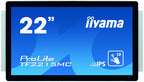 iiyama ProLite TF2215MC-B2 monitor pantalla táctil 54,6 cm (21.5") 1920 x 1080 Pixeles Negro Multi-touch Multi-usuario - imagen 1