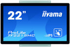 iiyama ProLite TF2215MC-B2 monitor pantalla táctil 54,6 cm (21.5") 1920 x 1080 Pixeles Negro Multi-touch Multi-usuario - imagen 2