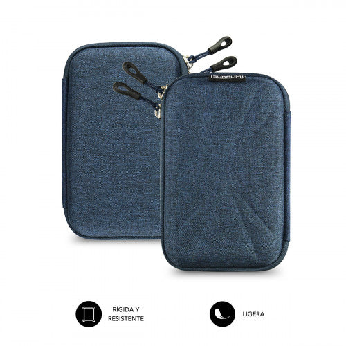 SUBBLIM Funda Disco Duro HDD Business Case 2,5" Dark Blue - imagen 3