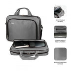 SUBBLIM Maletín Ordenador Oxford Laptop Bag 13,3"-14" Grey - imagen 2