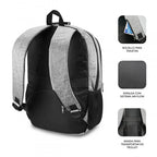 SUBBLIM Mochila para Portátil Urban Lock Backpack 16" Grey - imagen 3