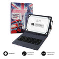 SUBBLIM Funda con Teclado Micro USB - USB C KEYTAB USB 10,1" England - imagen 1
