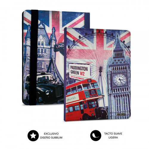 SUBBLIM Funda con Teclado Micro USB - USB C KEYTAB USB 10,1" England - imagen 3