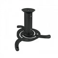 TooQ SOPORTE UNIVERSAL DE TECHO GIRATORIO 360º PARA PROYECTOR NEGRO - imagen 1