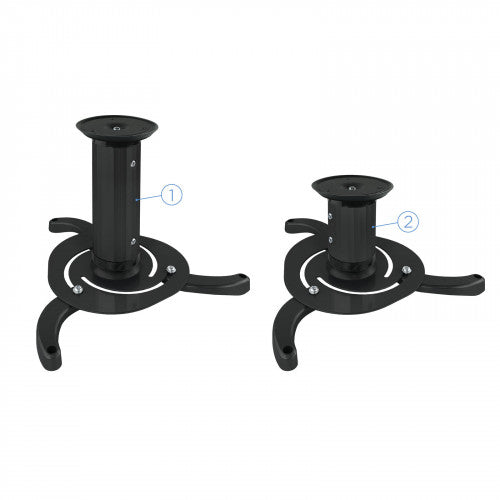 TooQ SOPORTE UNIVERSAL DE TECHO GIRATORIO 360º PARA PROYECTOR NEGRO - imagen 2