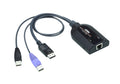 Imagen de Aten KA7189 cable para video, teclado y ratón (kvm) 0,5 m Negro