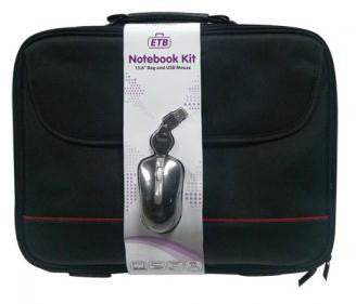 Ewent Eminent EM2505 maletines para portátil 39,6 cm (15.6") Maletín Negro