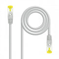 Nanocable Cable de red latiguillo RJ45 LSZH Cat.6A SFTP AWG26, Gris, 5.0 m - imagen 1