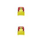 Nanocable Cable de red latiguillo RJ45 LSZH Cat.6A SFTP AWG26, Rojo, 3.0 m - imagen 3