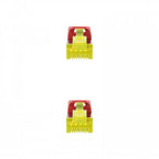 Nanocable Cable de red latiguillo RJ45 LSZH Cat.6A SFTP AWG26, Rojo, 2.0 m - imagen 3
