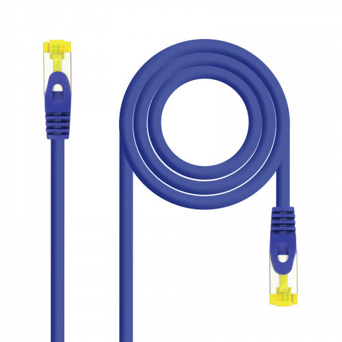 Nanocable Cable de red latiguillo RJ45 LSZH Cat.6A SFTP AWG26, Azul, 1.0 m - imagen 1