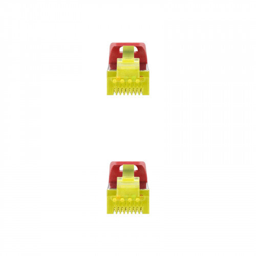 Nanocable Cable de red latiguillo RJ45 LSZH Cat.6A SFTP AWG26, Rojo, 1.0 m - imagen 3