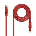 Nanocable Cable de red latiguillo RJ45 LSZH Cat.6A UTP AWG24, Rojo, 2.0m - imagen 1