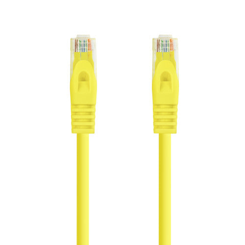 Nanocable Cable de red latiguillo RJ45 LSZH Cat.6A UTP AWG24, Amarillo, 2.0m - imagen 2